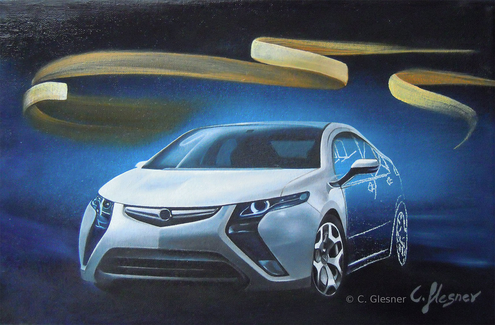 Ampera, Auftragsmalerei